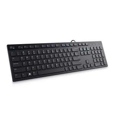 Dell KB216 Wired Multimedia USB Keyboard – Compact Design, Quiet Chiclet Keys, Spill-Resistant (Black)