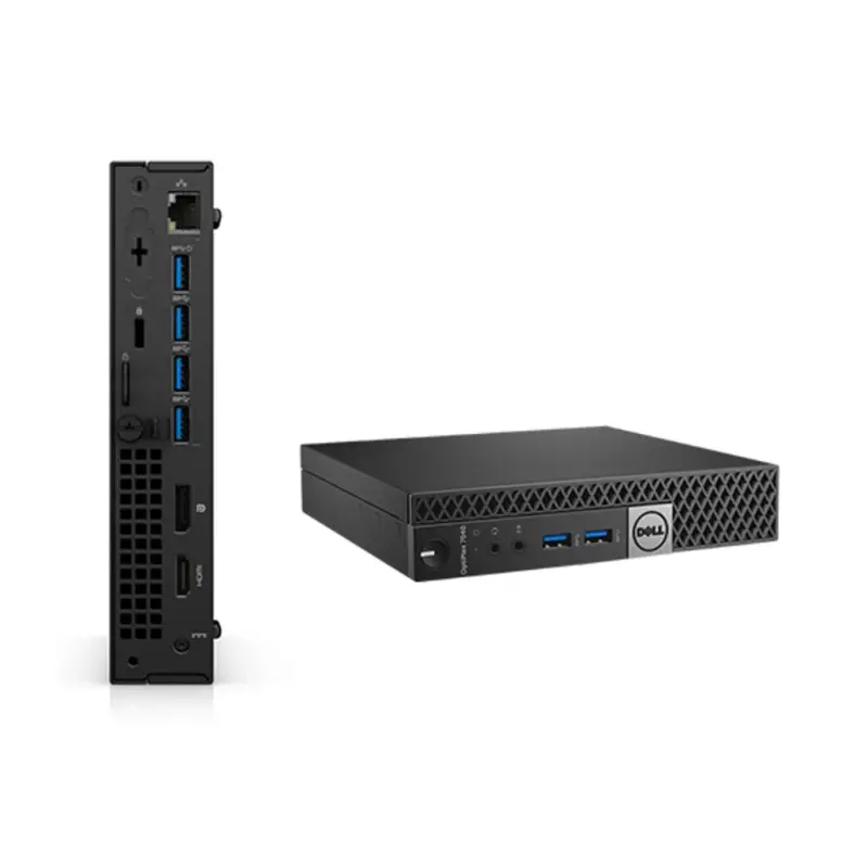 Refurbished Dell OptiPlex 3060 Tiny PC - Intel i3-8100T, 8GB DDR4, 256GB SSD