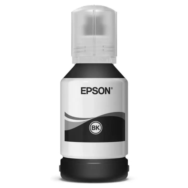 Genuine Epson 008 Black Ink Bottle (C13T06V198) - 127ml Pigment Ink for EcoTank Pro