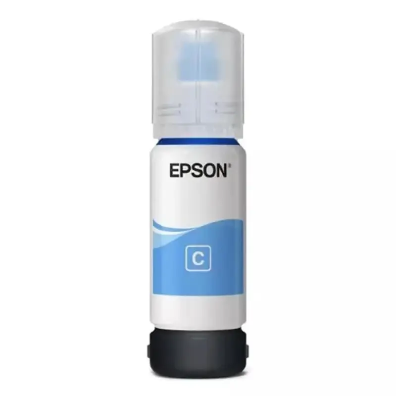Genuine Epson 008 Cyan Pigment Ink Bottle (C13T06V298) - 70ml for EcoTank Pro