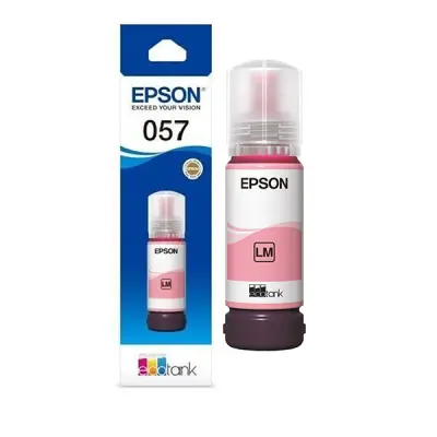 Epson 057 Light Magenta Original Ink Bottle (70ml) for L8050, L18050 & L8150W Printers