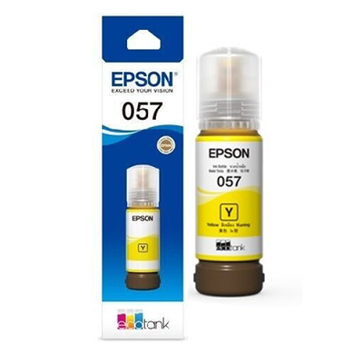 Original Epson 057 Yellow Ink - 7,200 Page Yield - Genuine Refill for EcoTank L8050/L18050