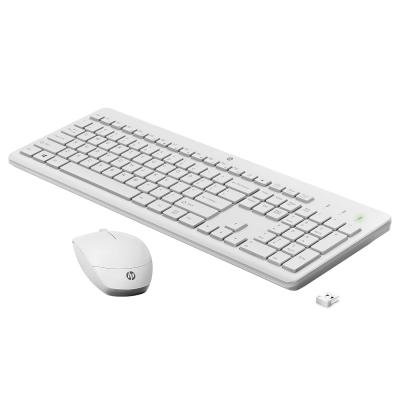 HP 230 Wireless Black Keyboard with 2.4GHz connectivity up to 10m,