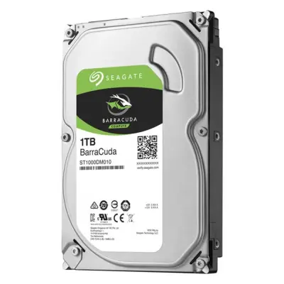 Seagate BarraCuda 1TB Internal HDD | 7200 RPM | SATA 6Gb/s | 3.5" Desktop Hard Drive