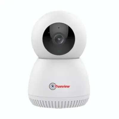 Trueview T18161 3MP Wi-Fi Smart Robot Pan-Tilt CCTV Camera | AI Human Tracking | 2-Way Audio