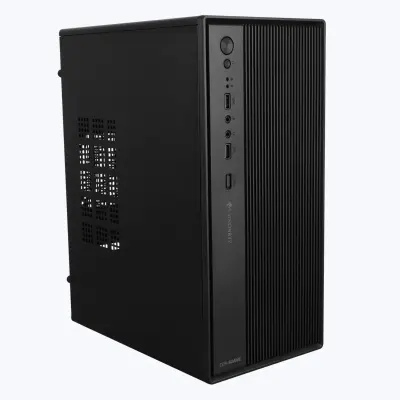 Zebronics ZEB-SUAVE Mini Tower Cabinet | Compact mATX PC Case | Black