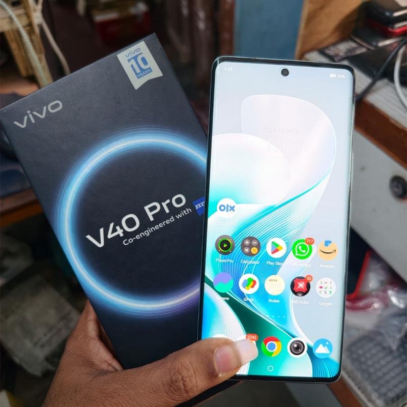 Refurbished Vivo V40 Pro 5G (12GB+512GB) | All Original | ZEISS Camera